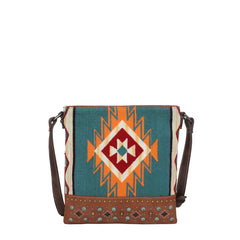 MW1097G-9360 Montana West Aztec Tapestry Concealed Carry Crossbody Bag