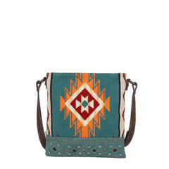 MW1097G-9360 Montana West Aztec Tapestry Concealed Carry Crossbody Bag