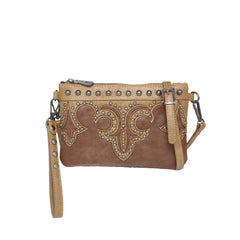 MW1100-181 Montana West Boot Scroll Collection Clutch/Crossbody