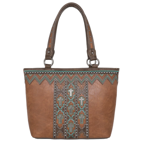 MW1102G-8317 Montana West Spiritual Collection Concealed Carry Tote