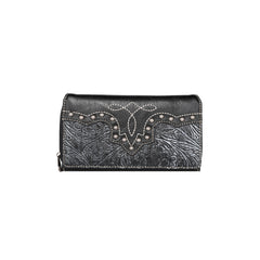 MW1099-W010 Montana West Floral Embroidered Collections Wallet