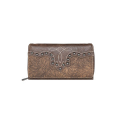 MW1099-W010 Montana West Floral Embroidered Collections Wallet