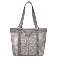 MW1099G-8317 Montana West Floral Embroidered Collections Concealed Carry Tote