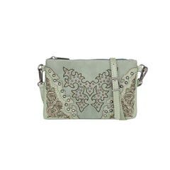 MW1110-181 Montana West Boot Scroll Embroidered Collection Clutch/Crossbody