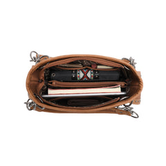 MW1110G-8085 Montana West Boot Scroll Embroidered Collection Concealed Carry Satchel