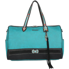 MW1112-5110 Montana West Concho Collection Weekender Bag