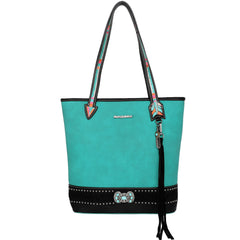 MW1112G-8113 Montana West Concho Collection Concealed Carry Tote