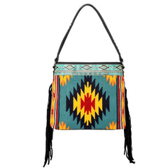 MW1115G-918 Montana West Aztec Tapestry Concealed Carry Hobo