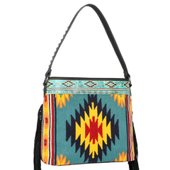 MW1115G-918 Montana West Aztec Tapestry Concealed Carry Hobo