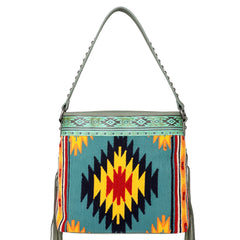 MW1115G-918 Montana West Aztec Tapestry Concealed Carry Hobo
