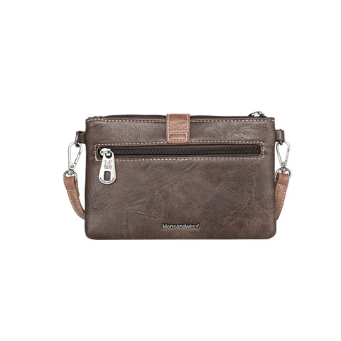 MW1116-181 Montana West Buckle Collection Clutch/Crossbody