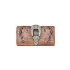 MW1116-W018 Montana West Buckle Collection Wallet