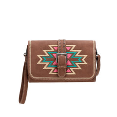 MW1123-063 Montana West Aztec Collection Wallet/Crossbody