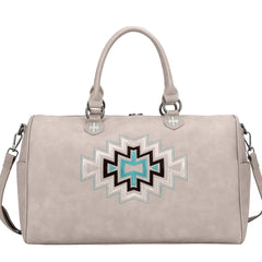 MW1125-5110 Montana West Aztec Collection Weekender Bag