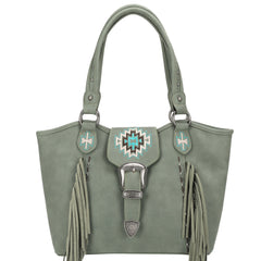 MW1125G-8005 Montana West Aztec/Buckle Collection Concealed Carry Tote