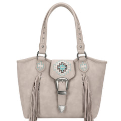 MW1125G-8005 Montana West Aztec/Buckle Collection Concealed Carry Tote