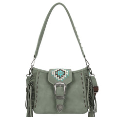 MW1125G-921 Montana West Aztec/Buckle Collection Hobo/Crossbody