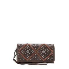 MW1127-W002 Montana West Studs Collection Wallet
