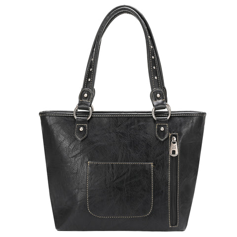 MW1127G-8317 Montana West Studs Collection Concealed Carry Tote