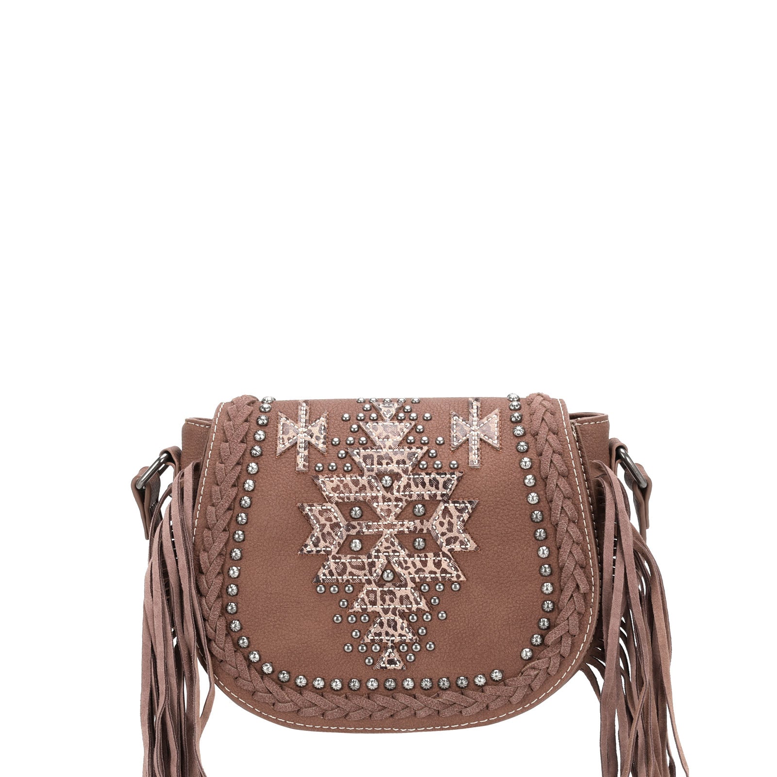 Vegan Leather Fringe Crossbody, Built to Last