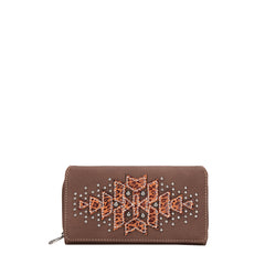 MW1128-W010 Montana West Aztec Collection Wallet