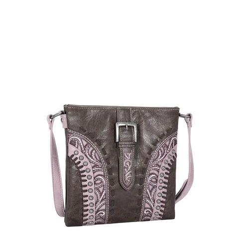 MW1132G-9360 Montana West Buckle Collection Concealed Carry Crossbody