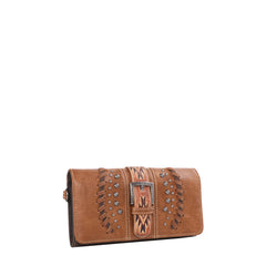 MW1134-W018 Montana West Aztec Tooled Collection Wallet