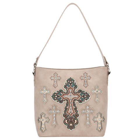 Montana West Signature Monogram Hair Calf Collection Hobo/Crossbody – The  Tin Lily Boutique