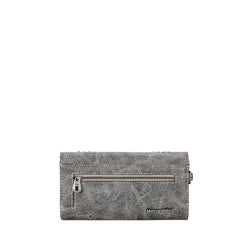 MW1137-W002 Montana West Boot Scroll Collection Wallet