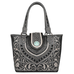 MW1138G-8317 Montana West Concho Collection Concealed Carry Tote