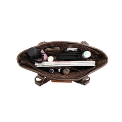 MW1138G-8317 Montana West Concho Collection Concealed Carry Tote