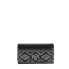 MW1139-W010 Montana West Aztec Tooled Collection Wallet