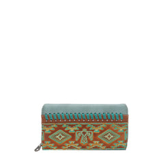 MW1139-W010 Montana West Aztec Tooled Collection Wallet