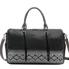 MW1139-5110 Montana West Aztec Tooled Collection Weekender Bag