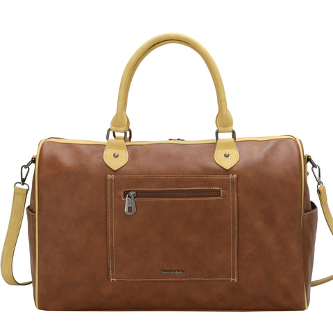 MW1139-5110 Montana West Aztec Tooled Collection Weekender Bag