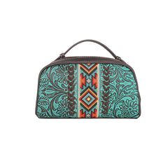 MW1142-190 Montana West Tooled Collection Travel Pouch