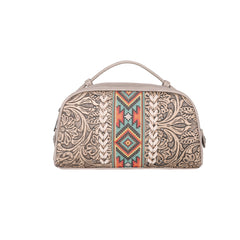 MW1142-190 Montana West Tooled Collection Travel Pouch
