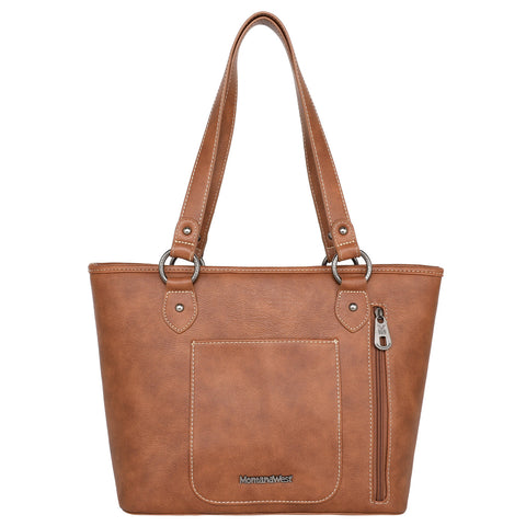 MW1142G-8317 Montana West Tooled Collection Concealed Carry Tote