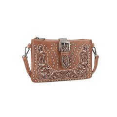 MW1143-181 Montana West Cut-Out /Buckle Collection Clutch/Crossbody