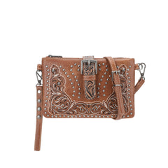 MW1143-181 Montana West Cut-Out /Buckle Collection Clutch/Crossbody