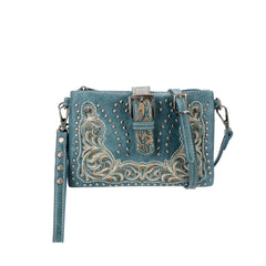 MW1143-181 Montana West Cut-Out /Buckle Collection Clutch/Crossbody