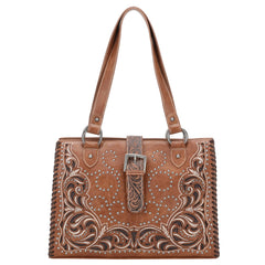MW1143G-8317 Montana West Cut-Out/Buckle Collection Concealed Carry Tote