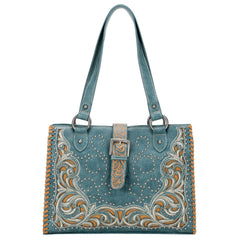 MW1143G-8317 Montana West Cut-Out/Buckle Collection Concealed Carry Tote