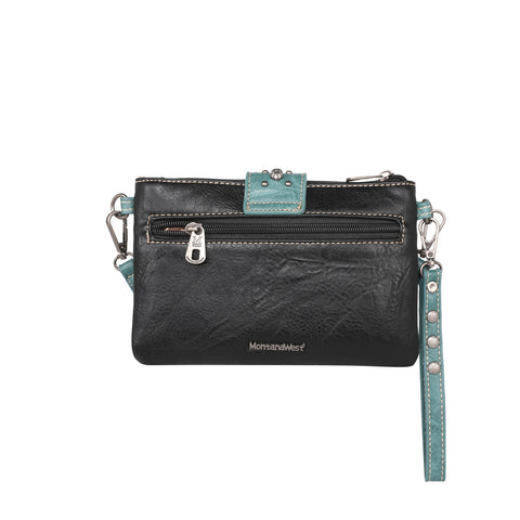 MW1144-181 Montana West Cut-out Collection Crossbody/Wristlet
