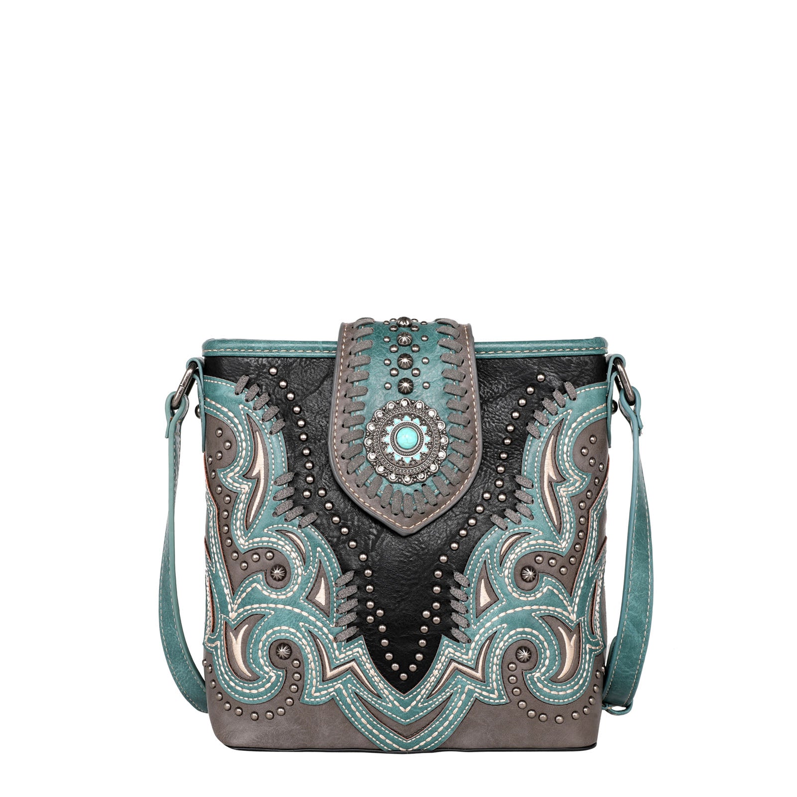 MW1144G9360 Montana West Cutout Collection Concealed Carry Crossbody