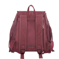 Out West Montsouris Backpack Revamped Leather Braiding and Fringe – Out  West Custom Bags