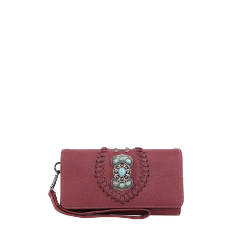 MW1145-W018 Montana West Concho Collection Wallet