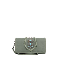 MW1145-W018 Montana West Concho Collection Wallet