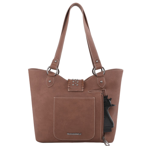 MW1145G-8317 Montana West Fringe Collection Concealed Carry Tote
