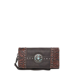 MW1146-W018 Montana West Concho Collection Wallet